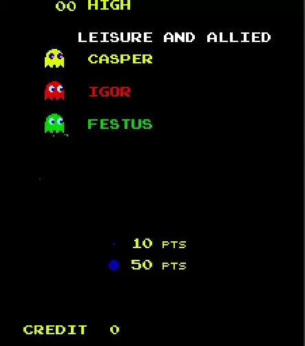 街机游戏吃豆子