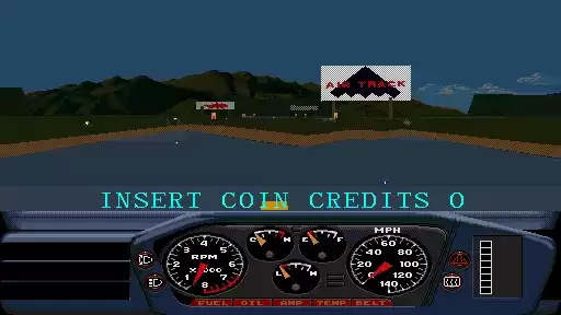 街机游戏空降超强赛车