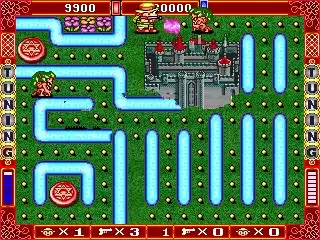 街机疯狂美女吃豆