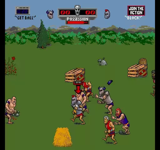 街机原始人野蛮橄榄球