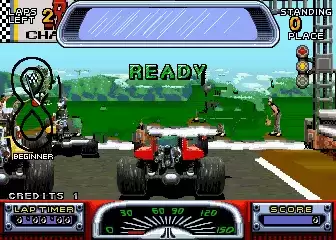 街机四驱暴乱赛车