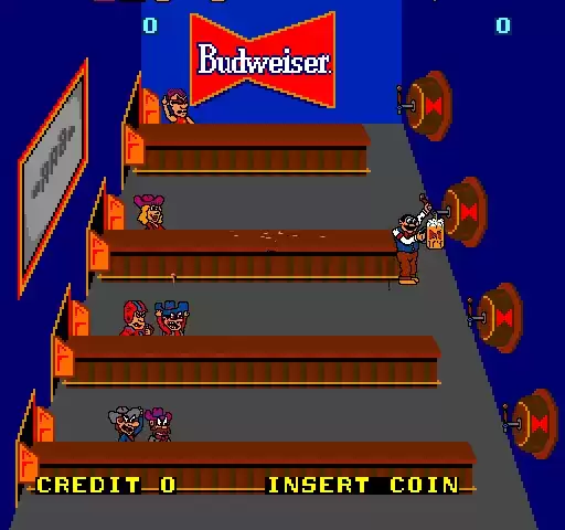 街机啤酒服务生