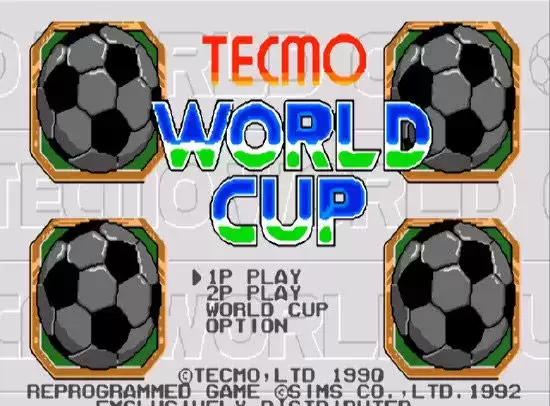 街机Tecmo盛世世界杯