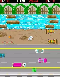 街机青蛙过河女孩版游戏