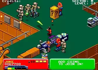 街机机械怪兽大逃亡游戏