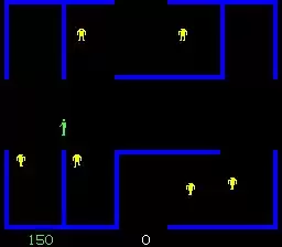 街机迷宫射击游戏