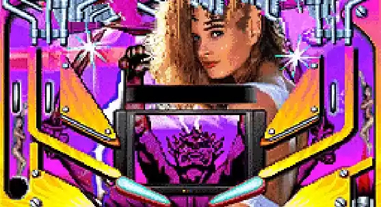 美女弹珠台街机休闲游戏