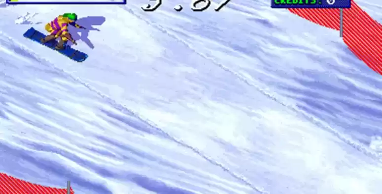 街机游戏滑雪锦标赛
