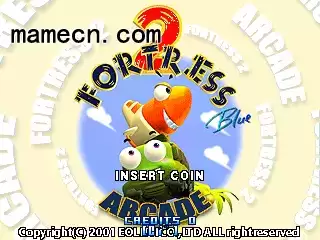 街机疯狂坦克街机版 堡垒2蓝色街机版游戏