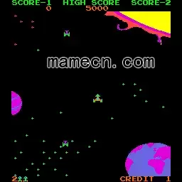 街机防卫射击游戏