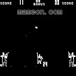 街机游戏 铁罐飞靶