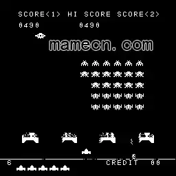 街机宇宙侵略者 旋式战机游戏