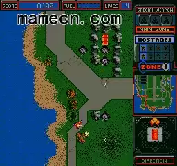 街机拯救入侵者游戏