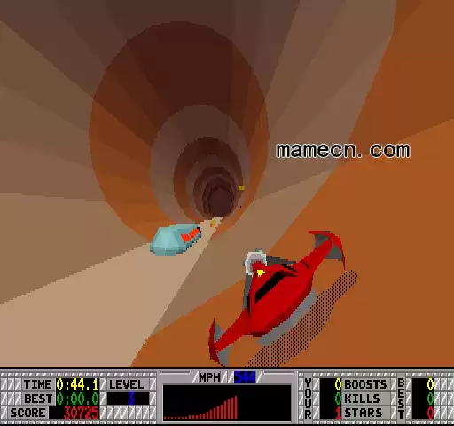 街机滑道赛车游戏