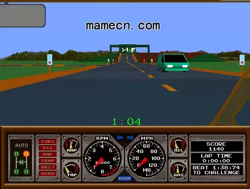 街机雅达利赛车88 驾驶舱游戏