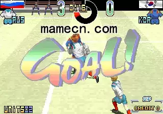 街机游戏 足球英雄95 Taito Power Goal