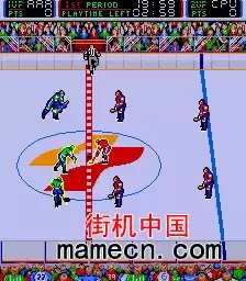 街机金牌冰上曲棍球游戏