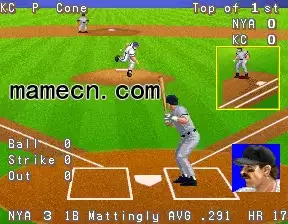 街机棒球 超级强打94游戏