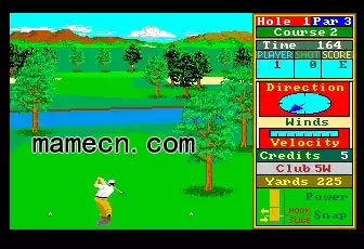 街机实况高尔夫游戏