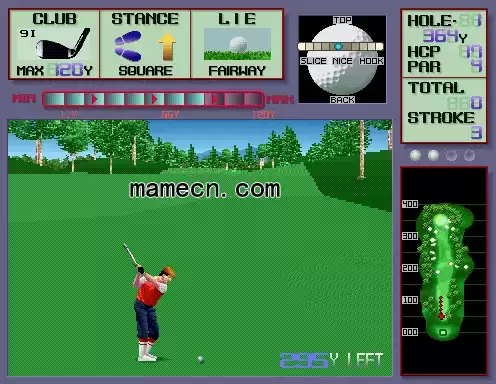 街机乡村高尔夫 美版游戏