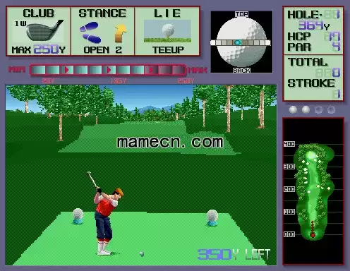 街机乡村高尔夫游戏