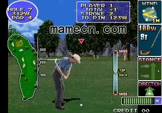 街机游戏 老鹰高尔夫