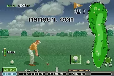 街机主题高尔夫游戏