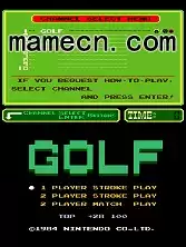 街机高尔夫游戏