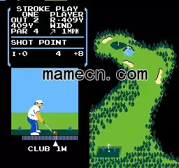 街机VS男子高尔夫游戏