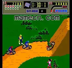 街机超级摩托车障碍赛2 超级大十字2游戏