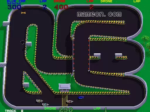 街机环绕赛车 超级排气管游戏