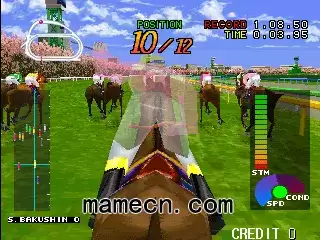 街机急速赛马游戏