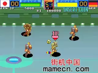 街机手球重力抽杀游戏