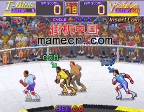 街机暴力溜冰游戏