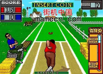 街机马蹄铁比赛游戏