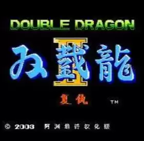 双截龙2无限命版无敌版游戏