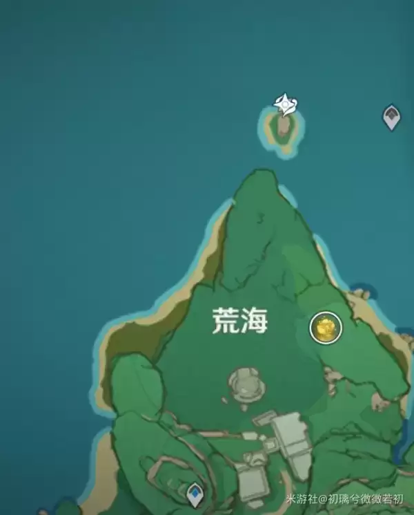 《原神》荒海右上角的锚点在哪里