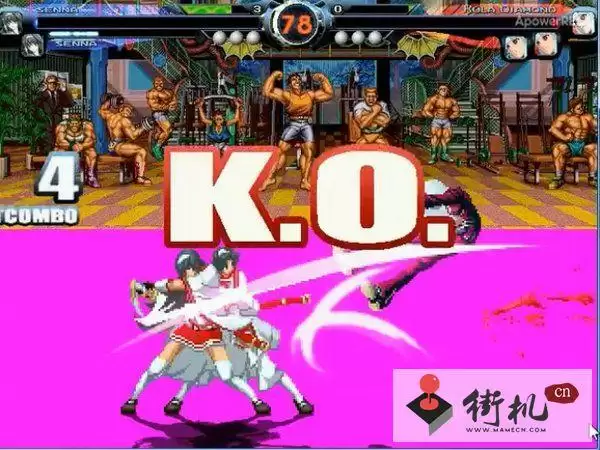 mugen全女格斗配合版