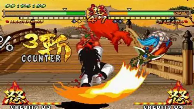PSP侍魂六番胜负金手指版_侍魂破解版街机安卓