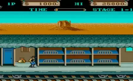 大列车强盗一币通关