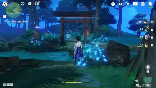 《原神》神樱大祓祭神奏上结界在哪