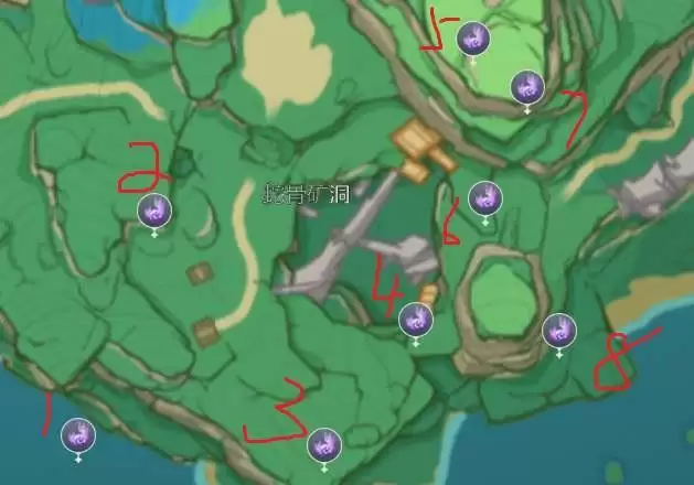 《原神》蛇骨矿洞雷神瞳位置介绍