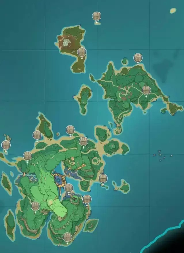 原神稻妻地图宝箱位置大全 稻妻194个宝箱分布位置图文一览图片13