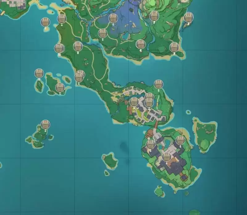 原神稻妻地图宝箱位置大全 稻妻194个宝箱分布位置图文一览图片14