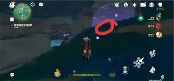 《原神》蛇骨矿洞手鞠位置介绍