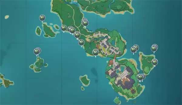 《原神》稻妻海草刷新位置分享