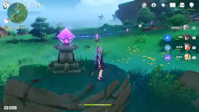 《原神》鸣神岛继电石解密攻略流程