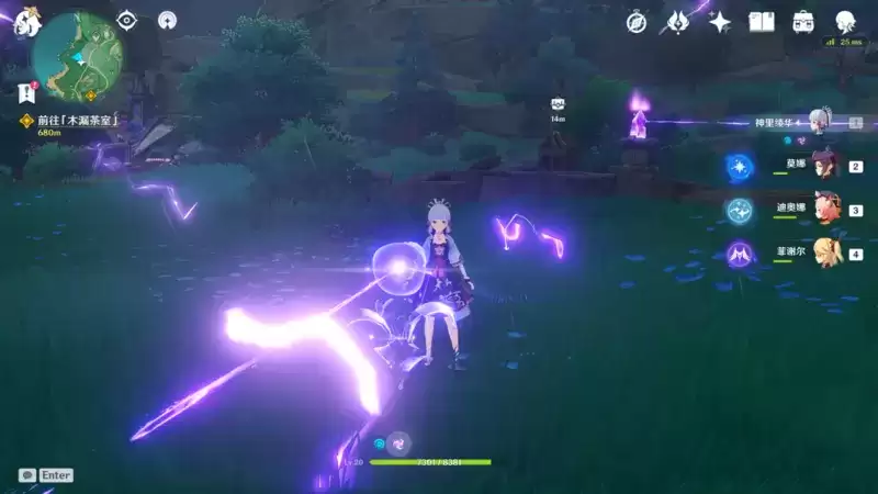 《原神》鸣神岛继电石解密攻略流程