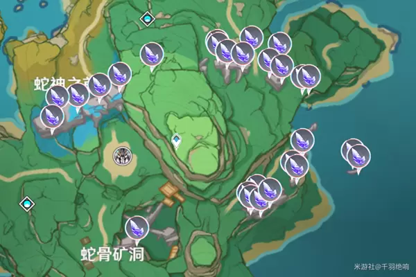 《原神》晶化骨髓采集路线一览