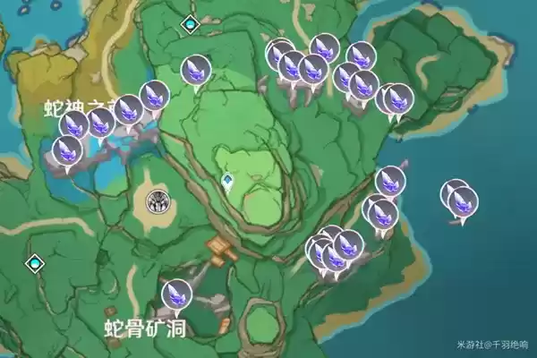 《原神》晶化骨髓采集路线一览